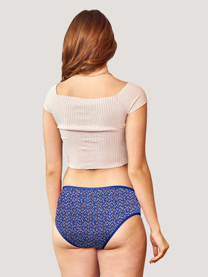 Kalyani 11028 Women Cotton Low Waist Printed Panties (Briefs) | Pack of 6