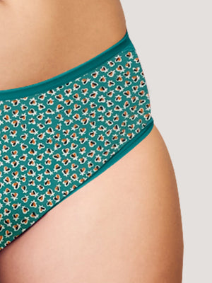 Kalyani 11028 Women Cotton Low Waist Printed Panties (Briefs) | Pack of 6