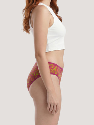 Kalyani 11033 Women Cotton Low Waist Printed Panties (Briefs) | Pack of 6