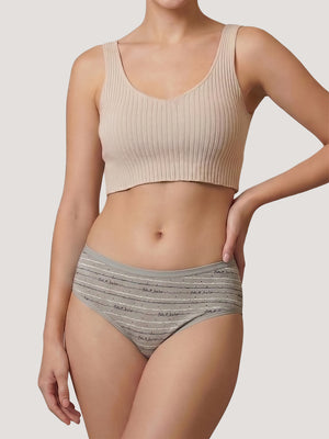Kalyani 11036 Women Cotton Low Waist Printed Panties (Briefs) | Pack of 6