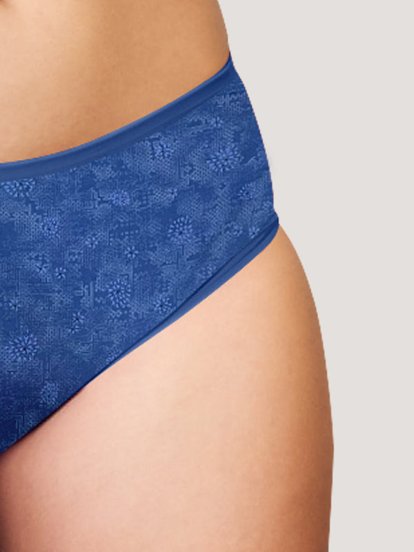 Kalyani 11039 Women Cotton Low Waist Printed Panties (Briefs) | Pack of 6