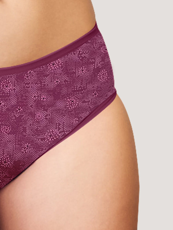 Kalyani 11039 Women Cotton Low Waist Printed Panties (Briefs) | Pack of 6