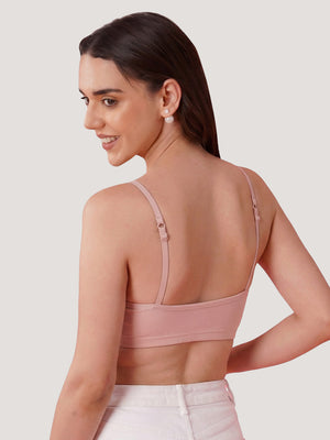 Kalyani Mia Full Coverage Double Layered Cups Cotton Beginners Bra |Pack of 3 CREPE & CREPE & CREPE