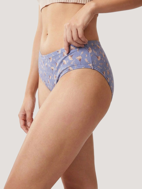 Kalyani 50001 Mid Coverage Super Comfortable Printed Panties | Pack of 5