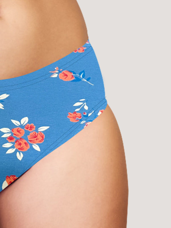 Kalyani 50002 Coverage Super Comfortable Printed Panties | Pack of 5