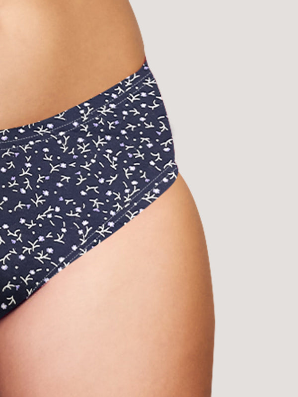 Kalyani 50005 Coverage Super Comfortable Printed Panties | Pack of 5