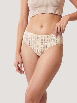 Kalyani 50005 Mid Coverage Super Comfortable Printed Panties | Pack of 5