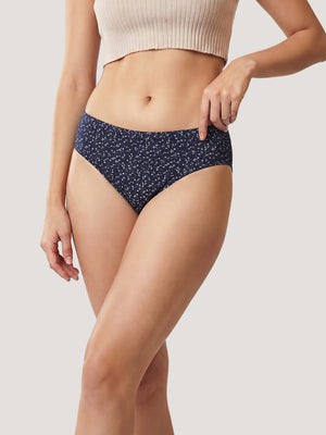 Kalyani 50005 Mid Coverage Super Comfortable Printed Panties | Pack of 5