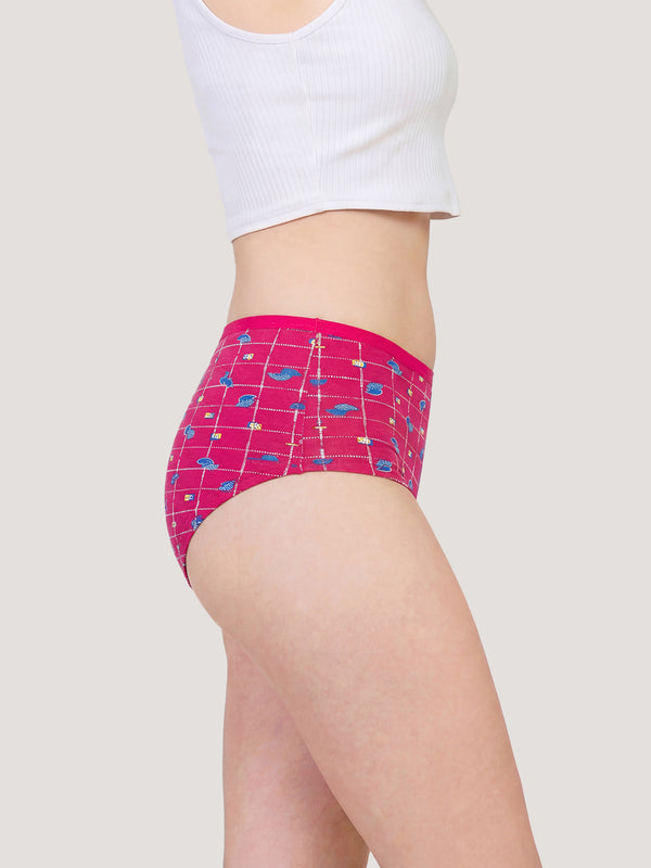 Kalyani 5507 Printed Soft & Breathable Cotton Panties | Pack of 6
