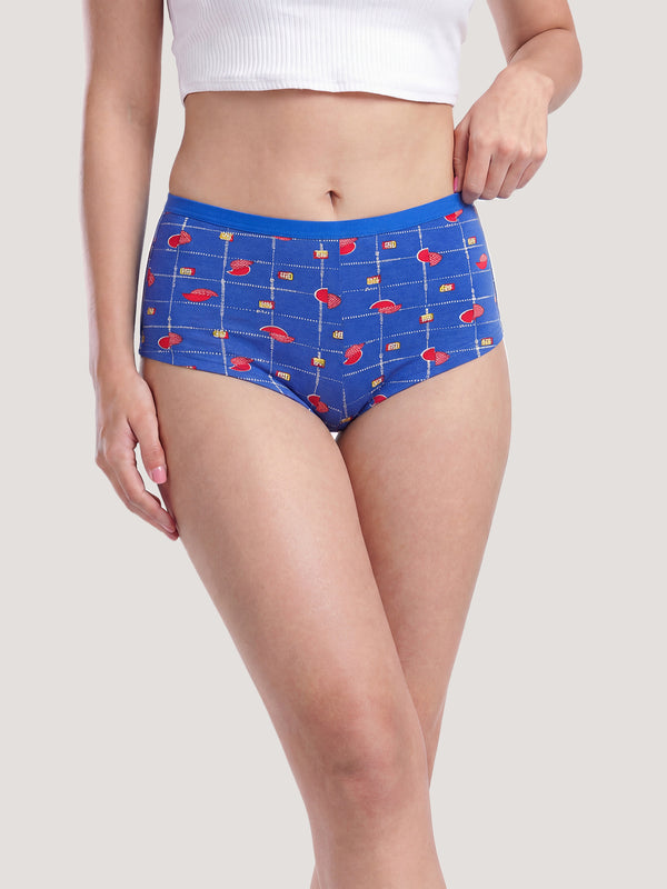 Kalyani 5507 Printed Soft & Breathable Cotton Panties | Pack of 6