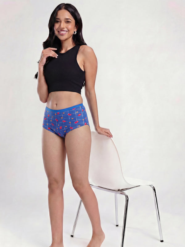 Kalyani 5507 Printed Soft & Breathable Cotton Panties | Pack of 6