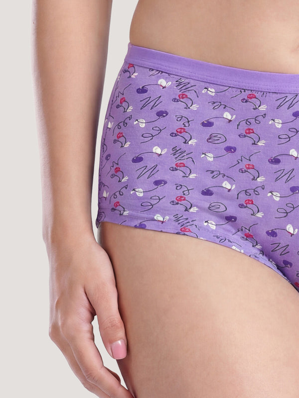 Kalyani 5508 Printed Soft & Breathable Cotton Panties | Pack of 6