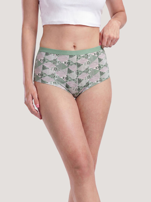Kalyani 5509 Printed Soft & Breathable Cotton Panties | Pack of 6