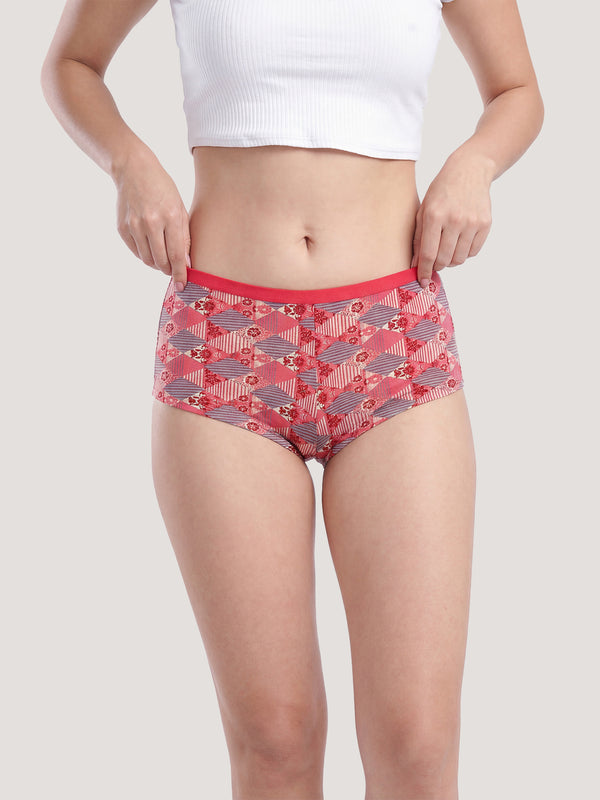 Kalyani 5509 Printed Soft & Breathable Cotton Panties | Pack of 6