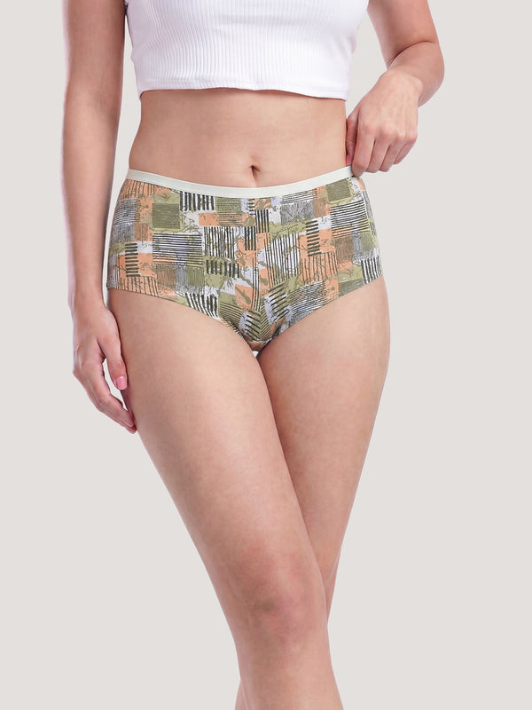 Kalyani 5511 Printed Soft & Breathable Cotton Panties | Pack of 6