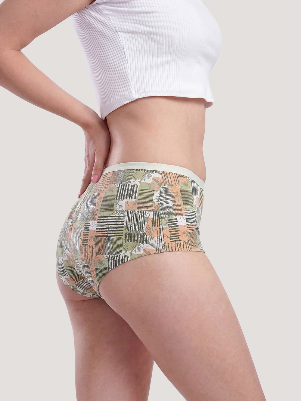 Kalyani 5511 Printed Soft & Breathable Cotton Panties | Pack of 6