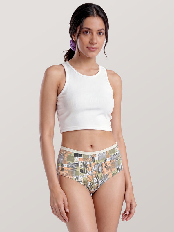 Kalyani 5511 Printed Soft & Breathable Cotton Panties | Pack of 6