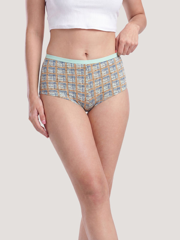 Kalyani 5512 Printed Soft & Breathable Cotton Panties | Pack of 6