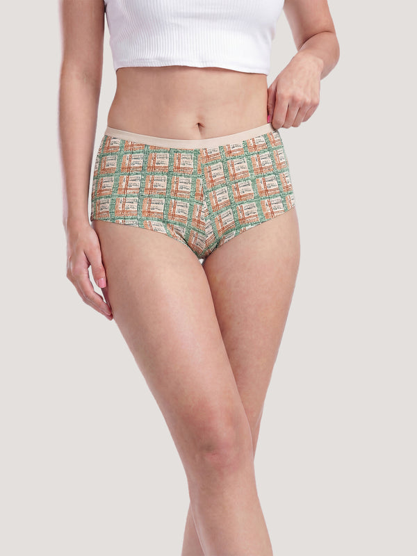 Kalyani 5512 Printed Soft & Breathable Cotton Panties | Pack of 6