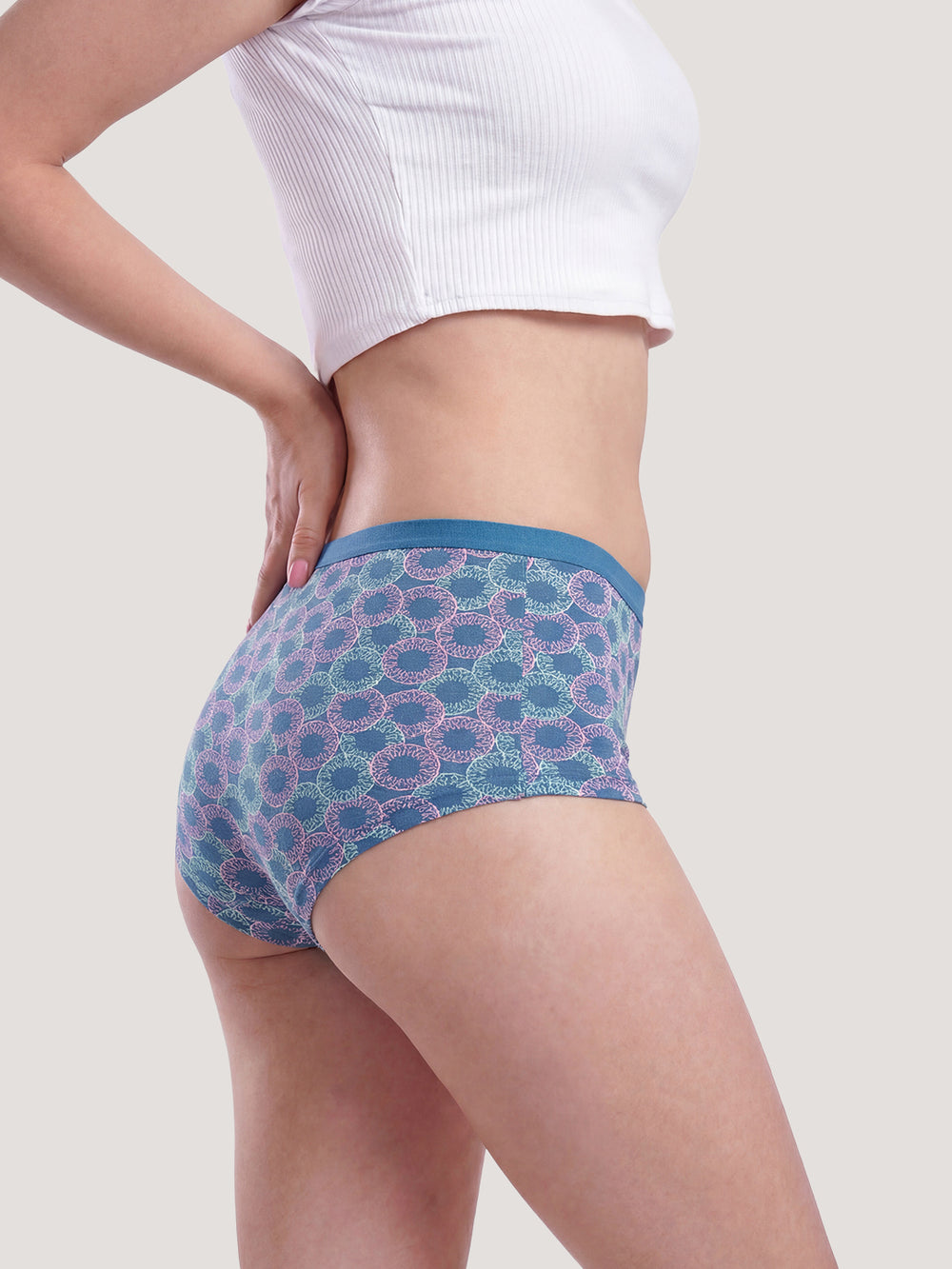 Kalyani 5514 Printed Soft & Breathable Cotton Panties | Pack of 6
