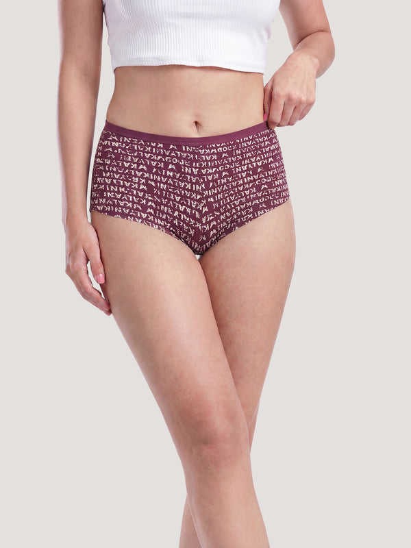 Kalyani 5517 Printed Soft & Breathable Cotton Panties | Pack of 6
