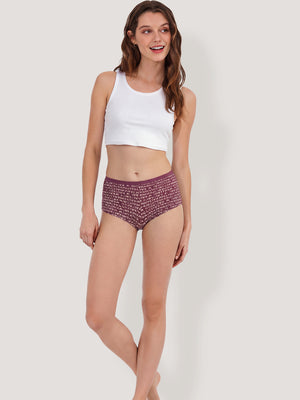 Kalyani 5517 Printed Soft & Breathable Cotton Panties | Pack of 6