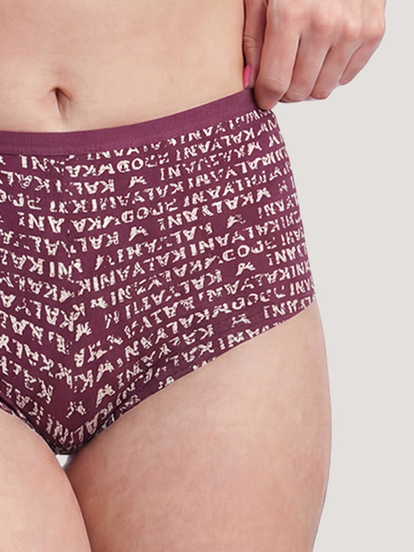 Kalyani 5517 Printed Soft & Breathable Cotton Panties | Pack of 6