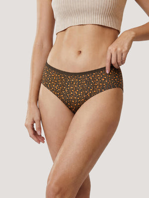 Kalyani 58003 Super Comfy Cotton Low Waist Panties (Briefs) for Women | Pack of 6