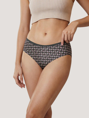 Kalyani 58004 Super Comfy Cotton Low Waist Panties (Briefs) for Women | Pack of 6