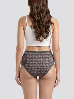 Kalyani 58004 Super Comfy Cotton Low Waist Panties (Briefs) for Women | Pack of 6