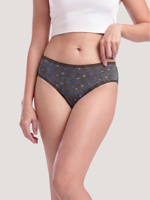 Kalyani 58006 Super Comfy Cotton Low Waist Panties (Briefs) for Women | Pack of 6
