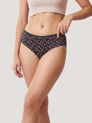 Kalyani 58007 Super Comfy Cotton Low Waist Panties (Briefs) for Women | Pack of 6