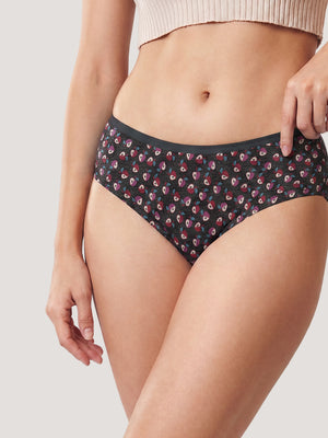 Kalyani 58007 Super Comfy Cotton Low Waist Panties (Briefs) for Women | Pack of 6