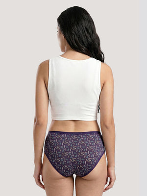 Kalyani 58009 Super Comfy Cotton Low Waist Panties (Briefs) for Women | Pack of 6