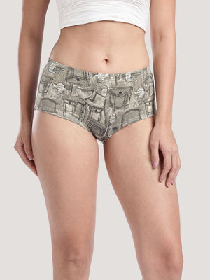 Kalyani 7005 Printed Soft & Breathable Cotton Panties | Pack of 6