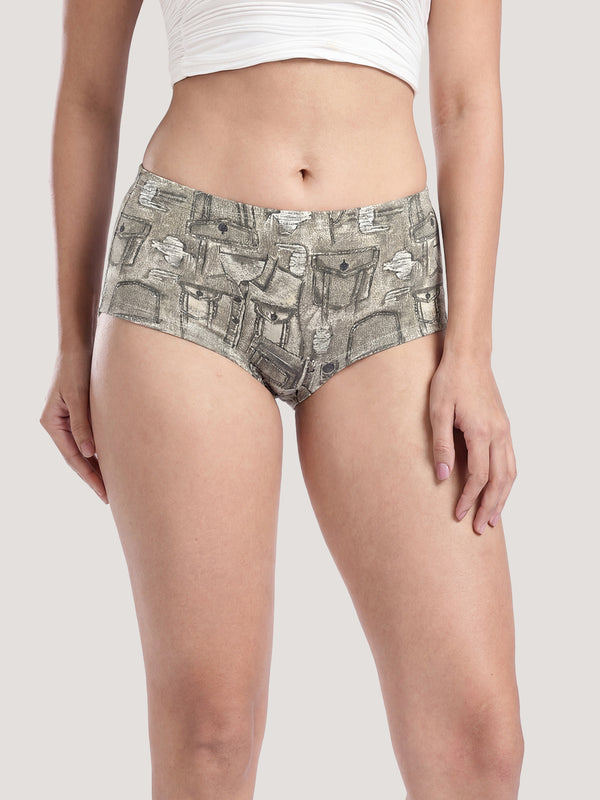 Kalyani 7005 Printed Soft & Breathable Cotton Panties | Pack of 6