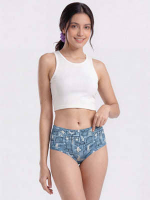 Kalyani 7005 Printed Soft & Breathable Cotton Panties | Pack of 6