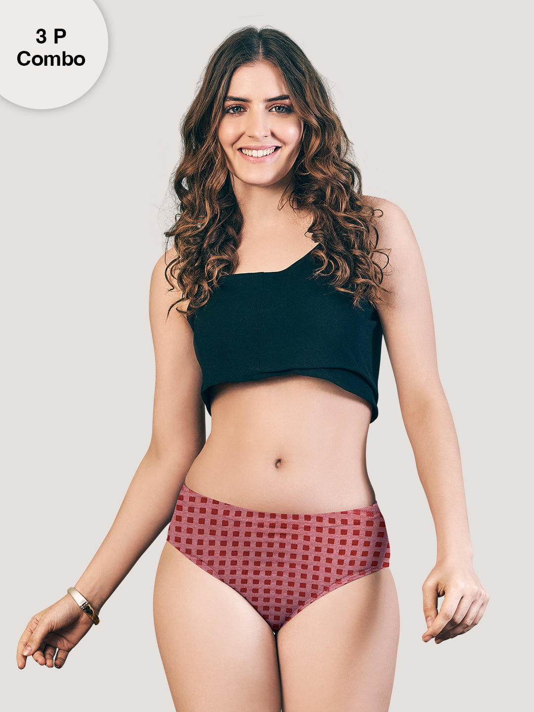 Modemekler Women Hipster Cotton Pink Panty, Mid, Size: Free Size at Rs  100/piece in Delhi