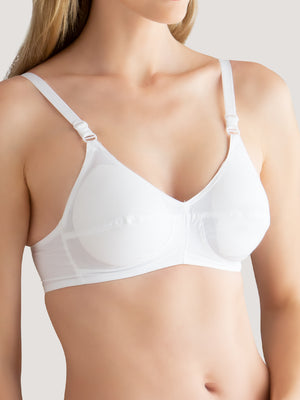 Allage Women's Fuller Cups Cotton Lycra Bra-WHITE