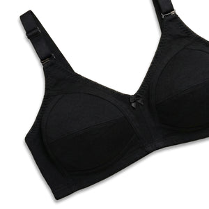Anaya Full Coverage M Frame Minimizer Bra | Pack of 3-BLACK BLACK BLACK