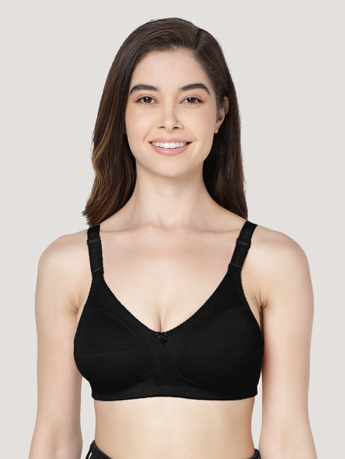 Kalyani Anaya Full Coverage Non-Padded M Frame Minimizer Bra | Pack of 3