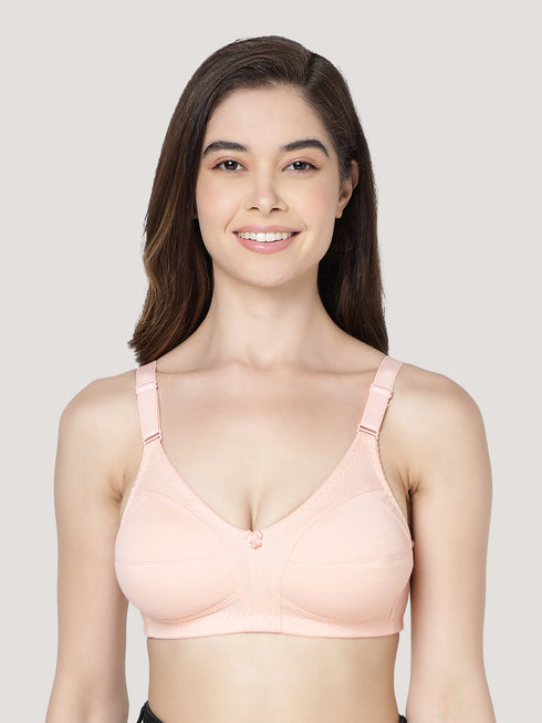 Kalyani Anaya Full Coverage Non-Padded M Frame Minimizer Bra | Pack of 3