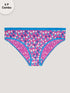 Kalyani (3500) Mid Rise Hipster Printed Melange Cotton Panties Pack of 3 - Colors & Prints May Vary