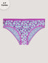 Kalyani (3500) Mid Rise Hipster Printed Melange Cotton Panties Pack of 3 - Colors & Prints May Vary