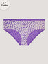 Kalyani (6500) Mid Rise Hipster Printed Cotton Panties Pack of 3 - Colors & Prints May Vary