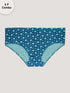 Kalyani (88000) Mid Rise Hipster Printed Cotton Panties Pack of 3 - Colors & Prints May Vary