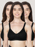 Kalyani Anaya Full Coverage Non-Padded M Frame Minimizer Bra | Pack of 3