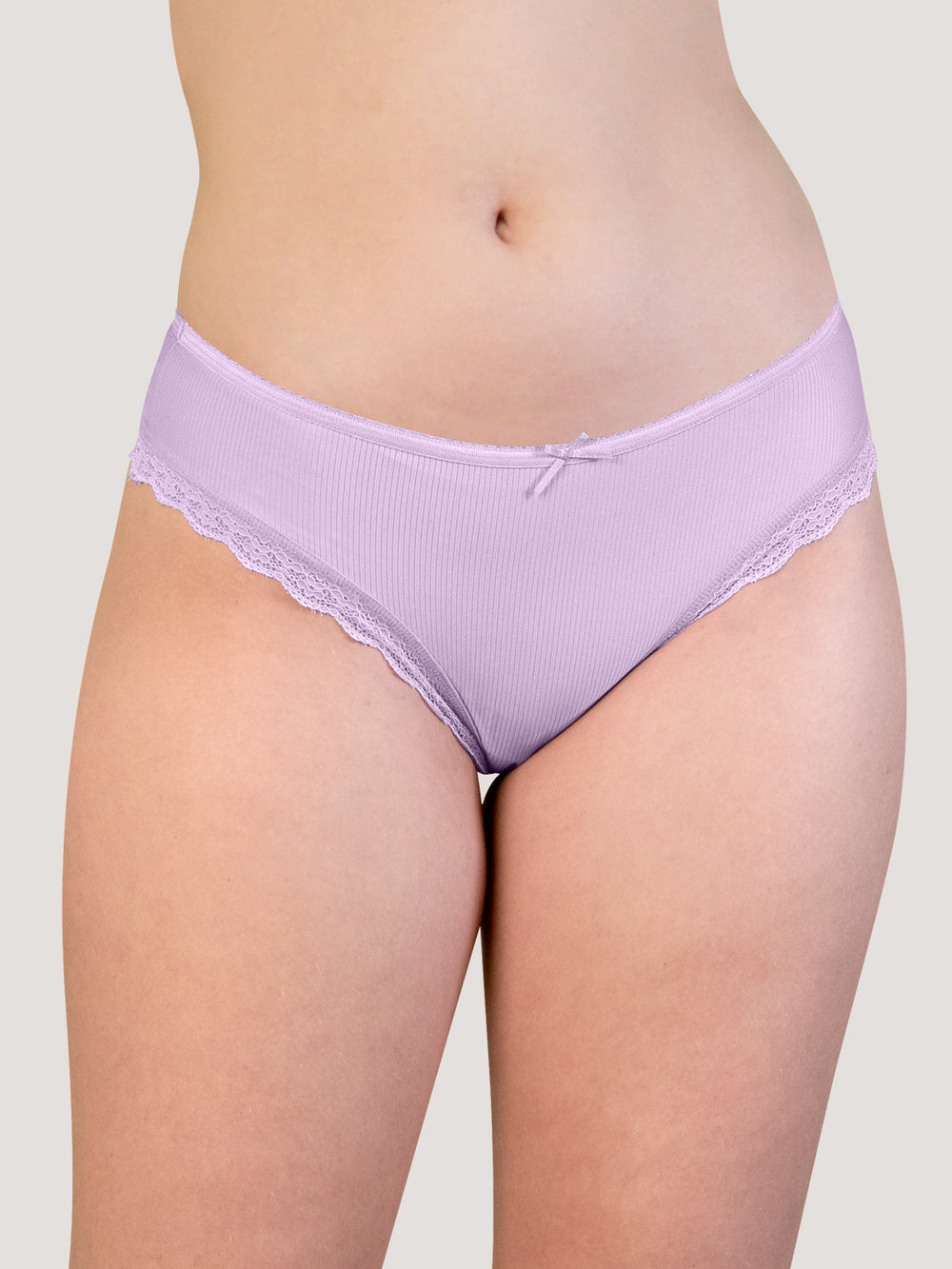 Becca Low Waist Lace Bikini Panties | Pack of 3-LAVENDER LAVENDER LAVENDER