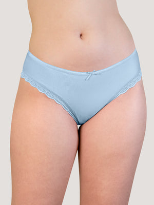 Becca Low Waist Lace Bikini Panties | Pack of 3-S.BLUE S.BLUE S.BLUE