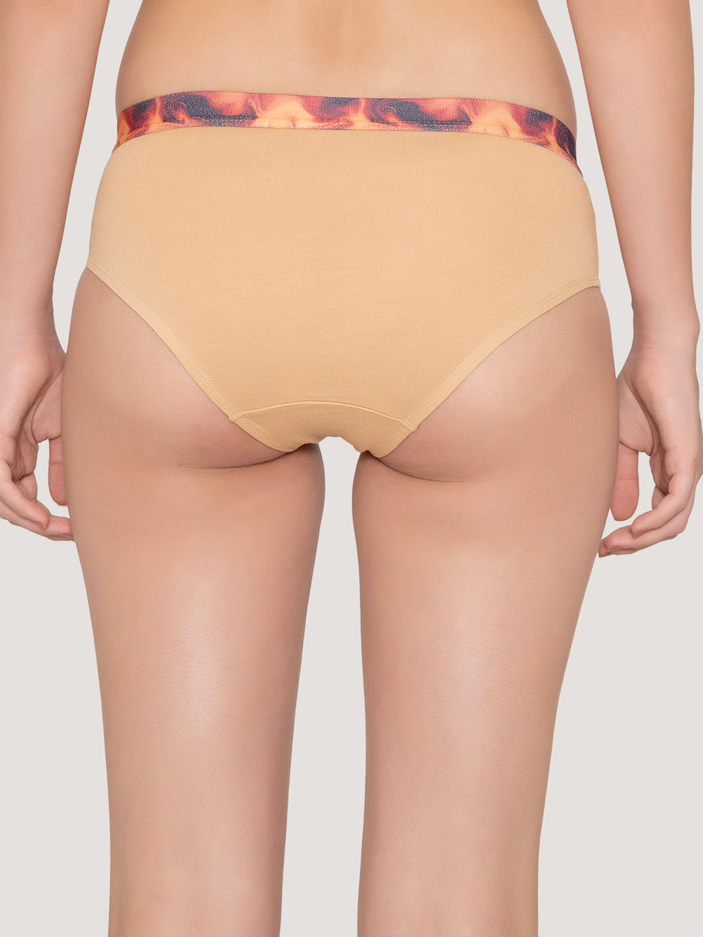 Berry Girl's Low Waist Printed Waistband Panties Pack of 6-ND ND ND ND ND ND